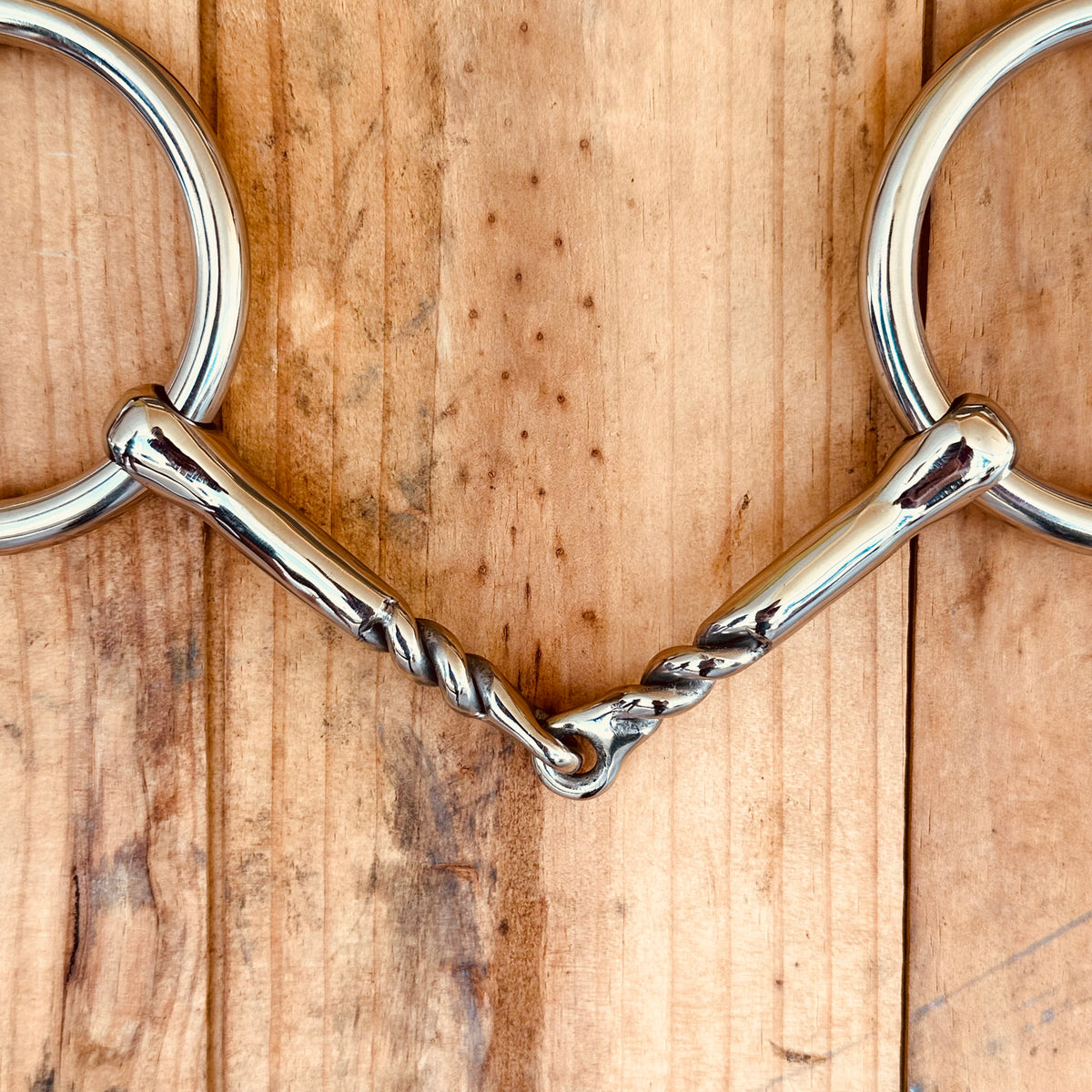 Dustybutts ‘Spinner’ Half & Half Weighted Snaffle Bit
