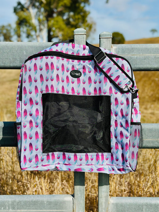 Introductory Price // Dustybutts Sports Boot Bag - Boho Feathers