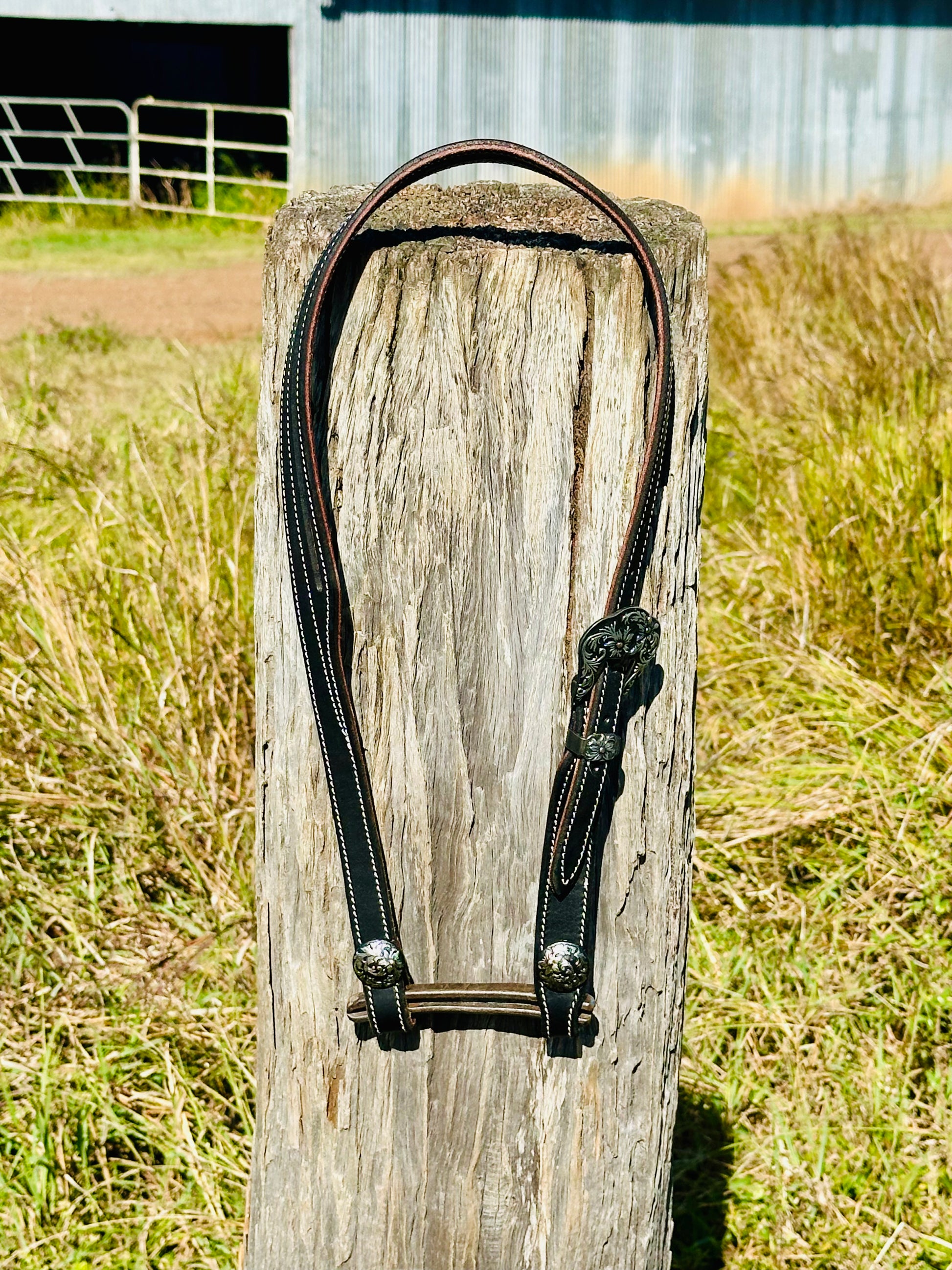 Dustybutts Argentina Leather Split Eared Bridle - Dustybutts Australia
