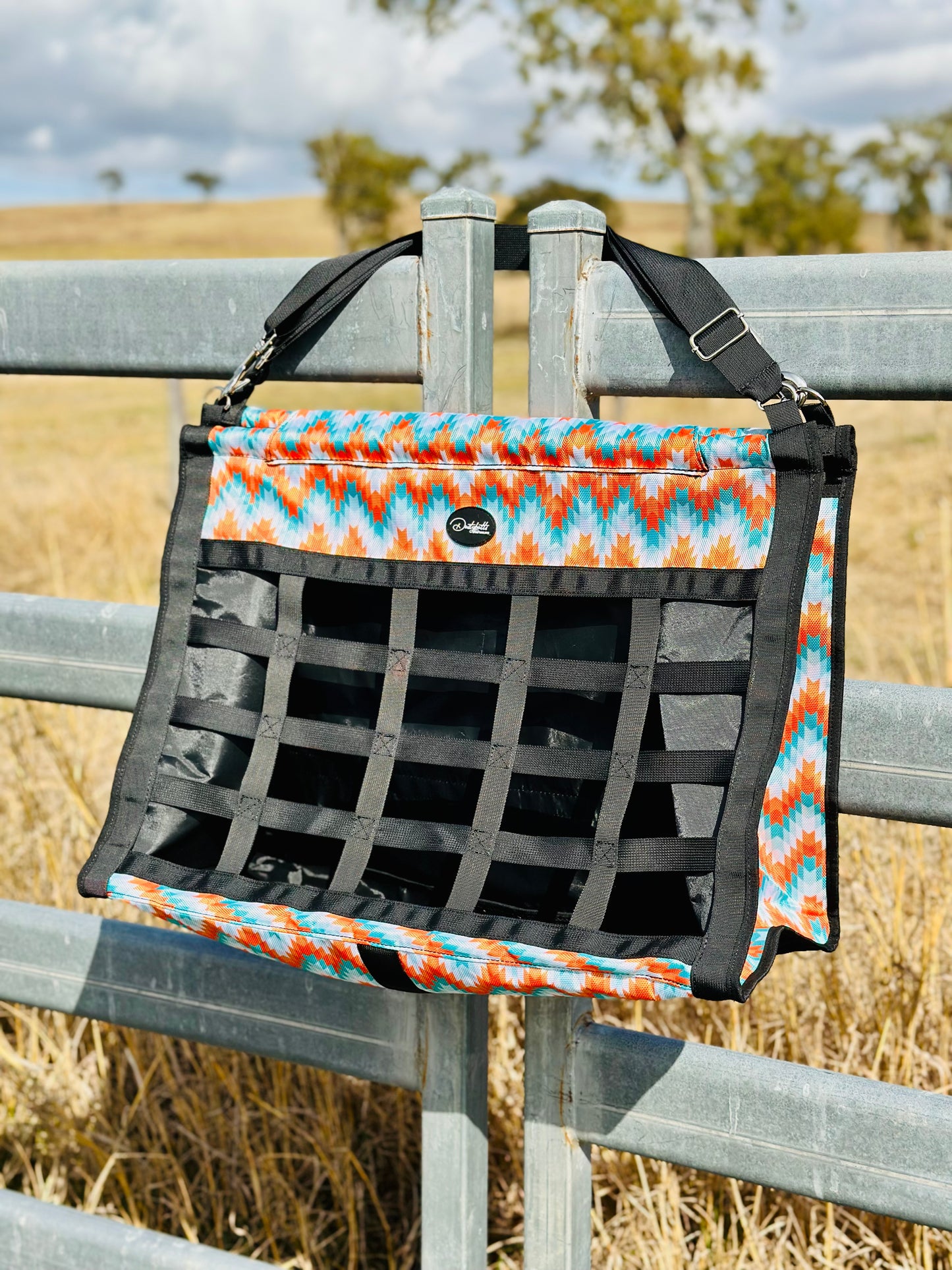 Introductory Price // Dustybutts Top Load Hay Bag - Tribal