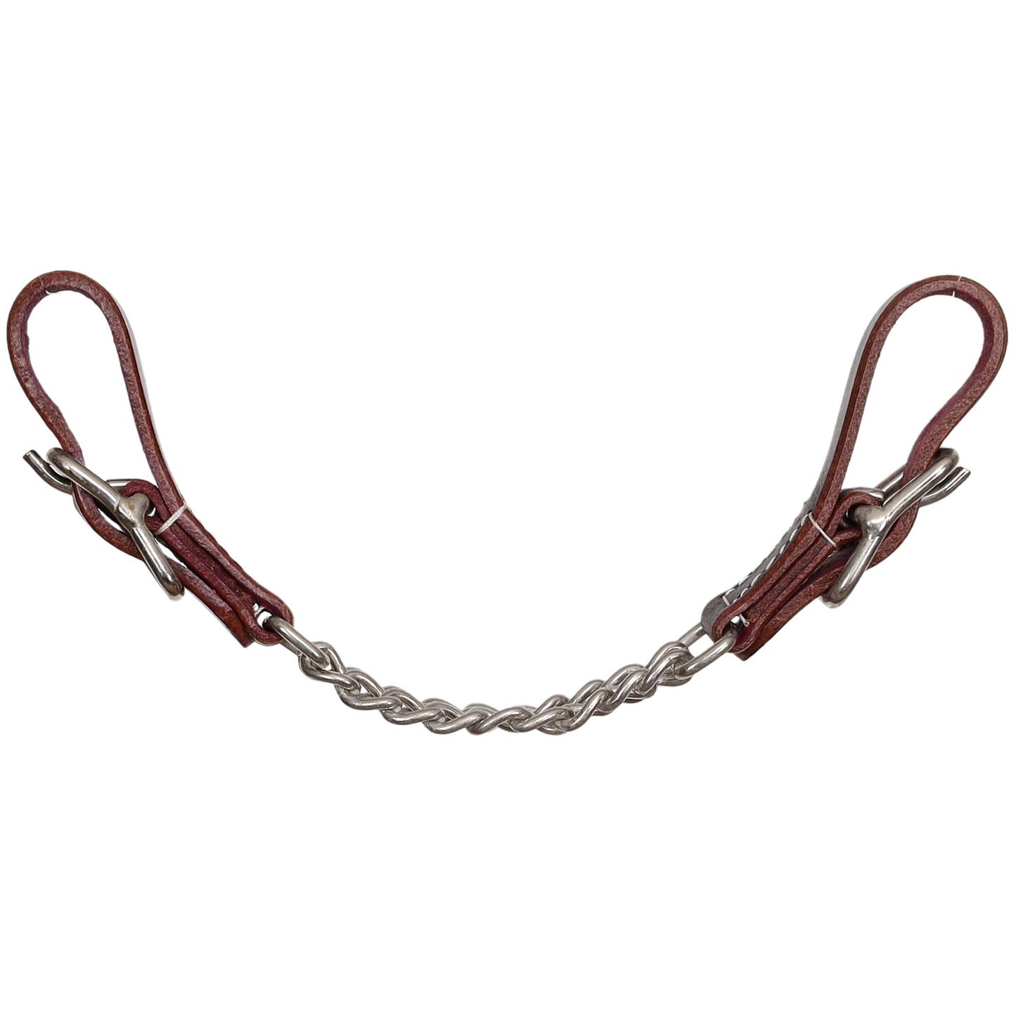 Latigo Argentina Cow Leather Double Curb Chain
