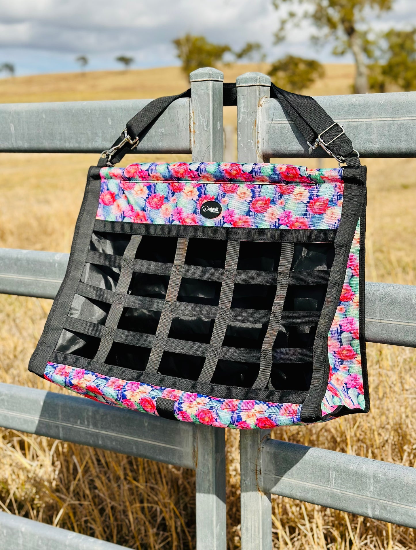 Introductory Price // Dustybutts Top Load Hay Bag- Cactus Bliss