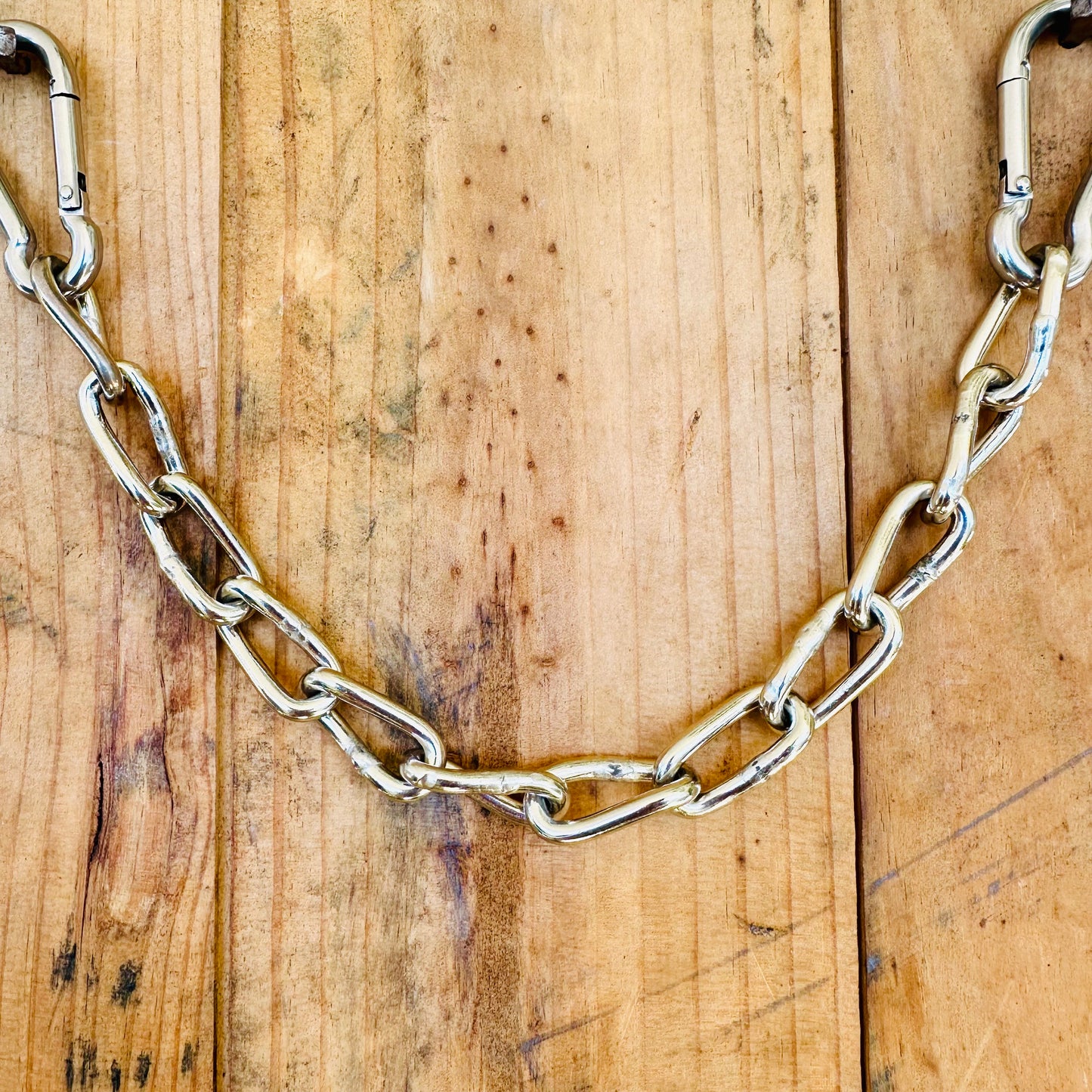 Stainless Steel Curb Chain With Clips