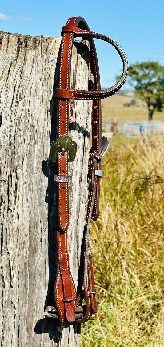 Dustybutt Argentina Leather Quick Change One Eared Bridle - Dustybutts Australia