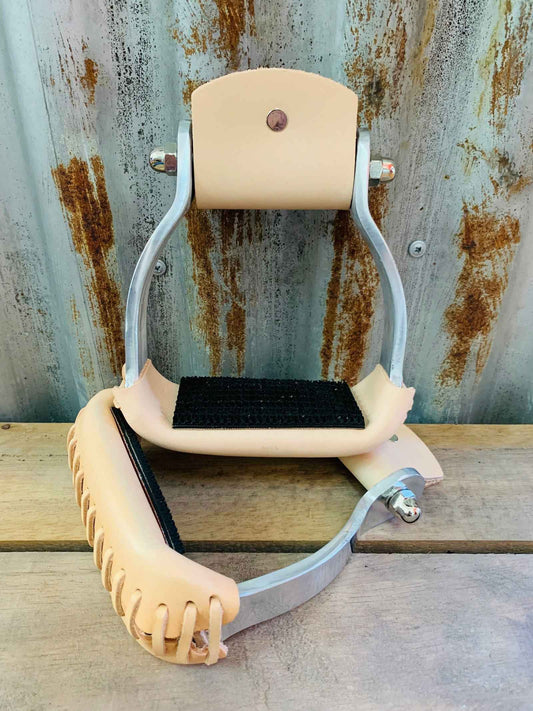Aluminium Sure Grip Stirrups - Dustybutts Australia