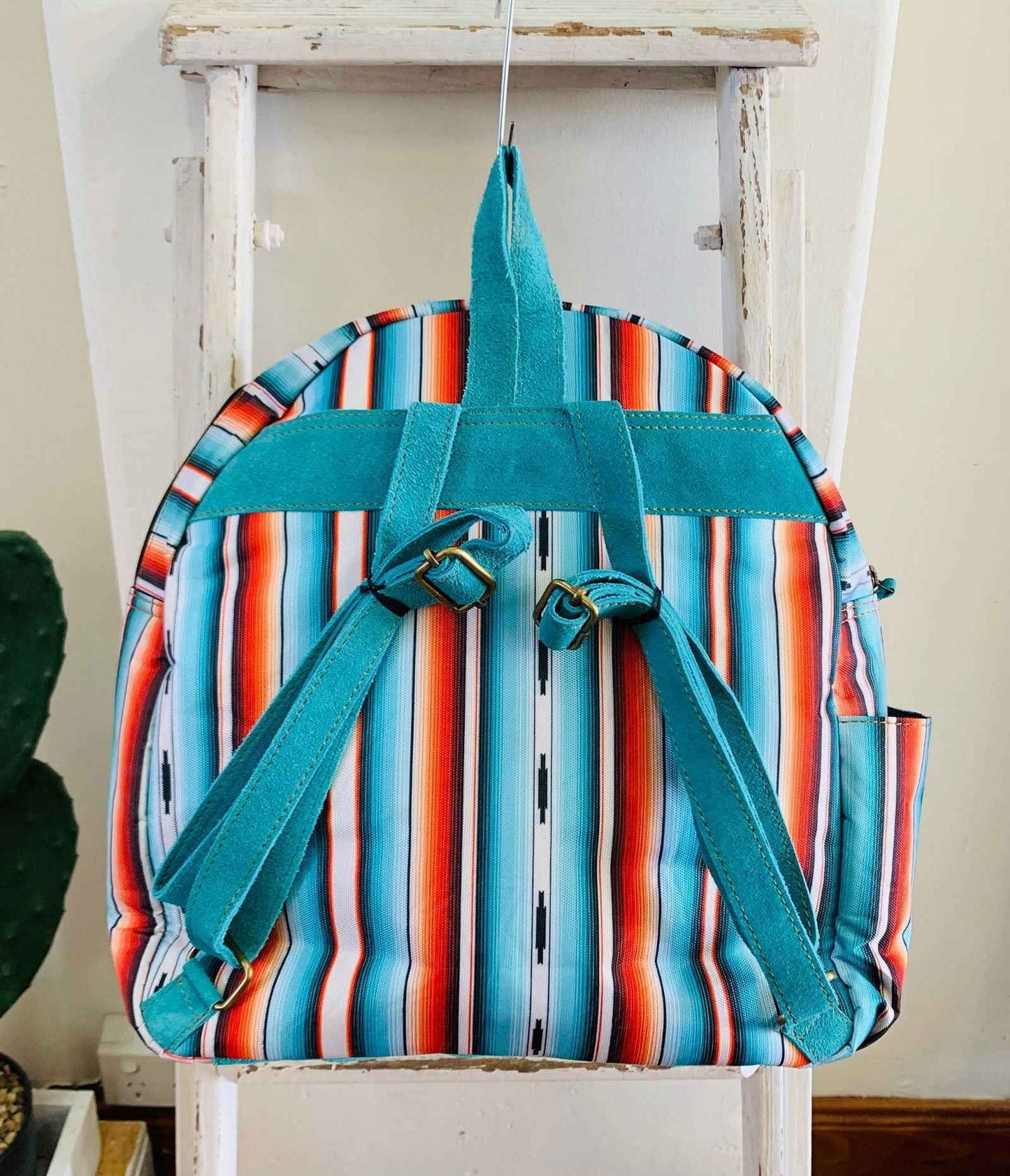 Backpack With Southwest Serape Design - Dustybutts Australia