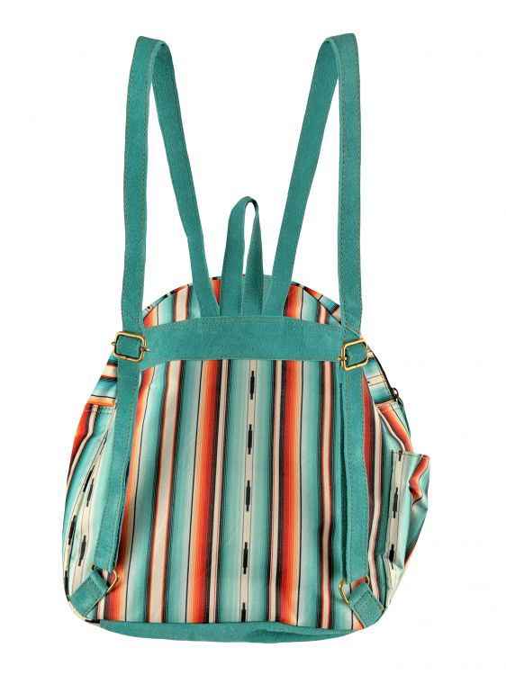 Backpack With Southwest Serape Design - Dustybutts Australia