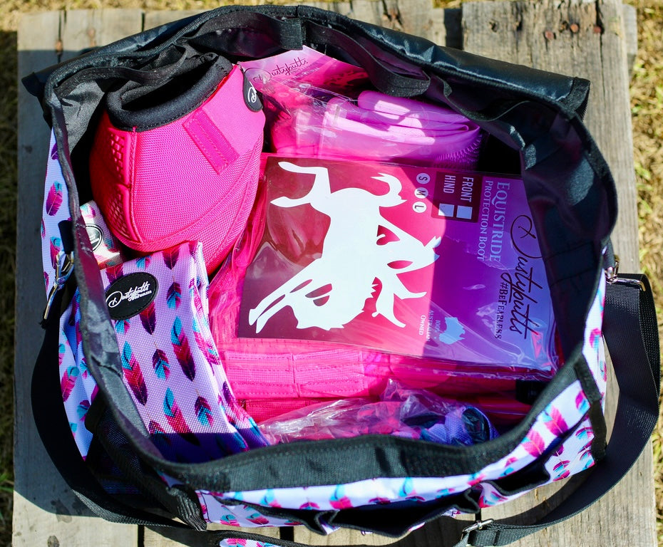 Dustybutts Haul All Bag - Boho Feathers