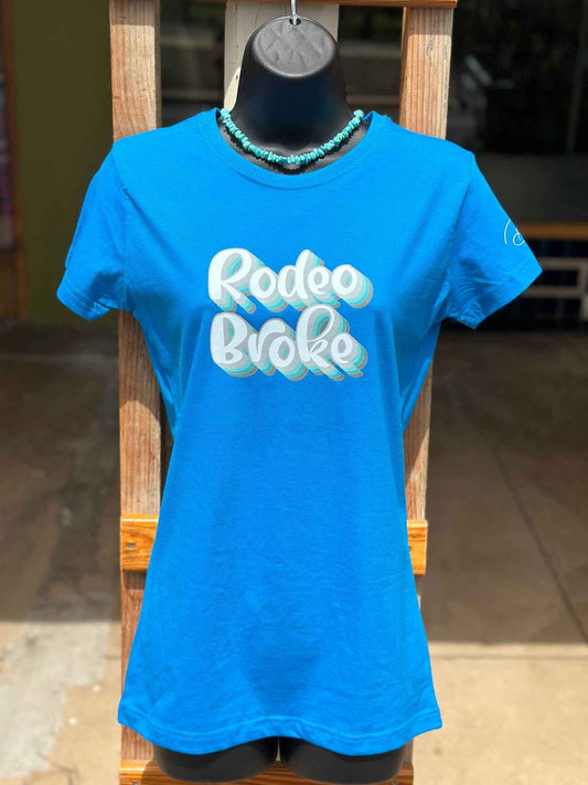Dustybutts 100% Cotton Tee - ‘Rodeo Broke’ - Dustybutts Australia