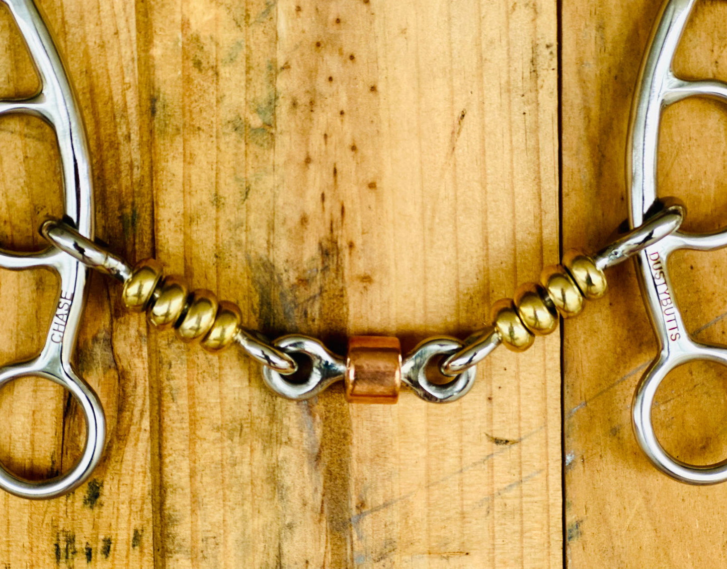 Dustybutts ‘Chase’ 3 Piece Brass Beaded Lifter Bit - Dustybutts Australia