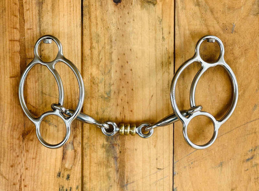 Dustybutts ‘Coolie’ Sliding Gag // Snaffle Bit - Dustybutts Australia