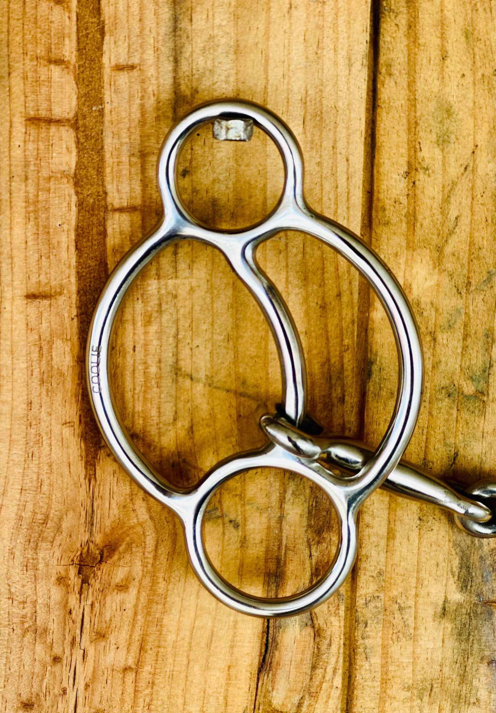 Dustybutts ‘Coolie’ Sliding Gag // Snaffle Bit - Dustybutts Australia