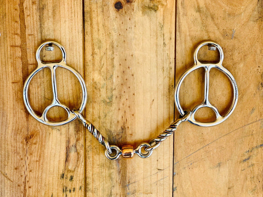 Dustybutts ‘Lettie’ Locked Snaffle Bit - Dustybutts Australia