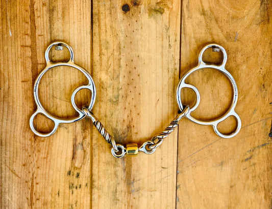 Dustybutts ‘Mickey’ Locked Snaffle Bit - Dustybutts Australia