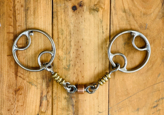 Dustybutts ‘Nix’ Locked Snaffle Bit - Dustybutts Australia