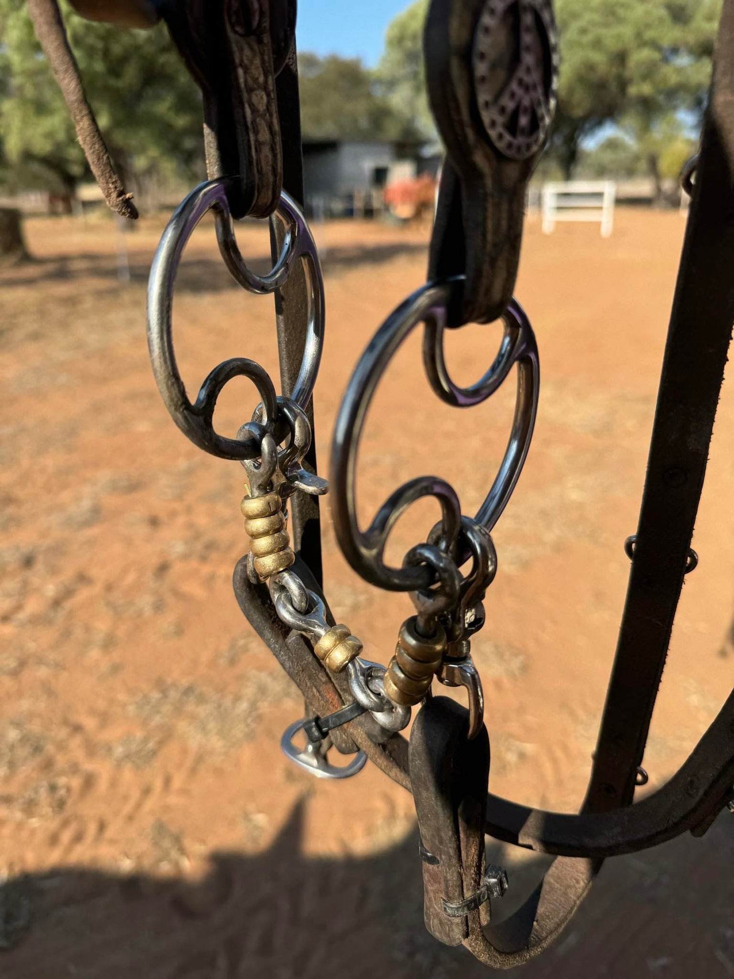 Dustybutts ‘Nix’ Locked Snaffle Bit - - Dustybutts Australia