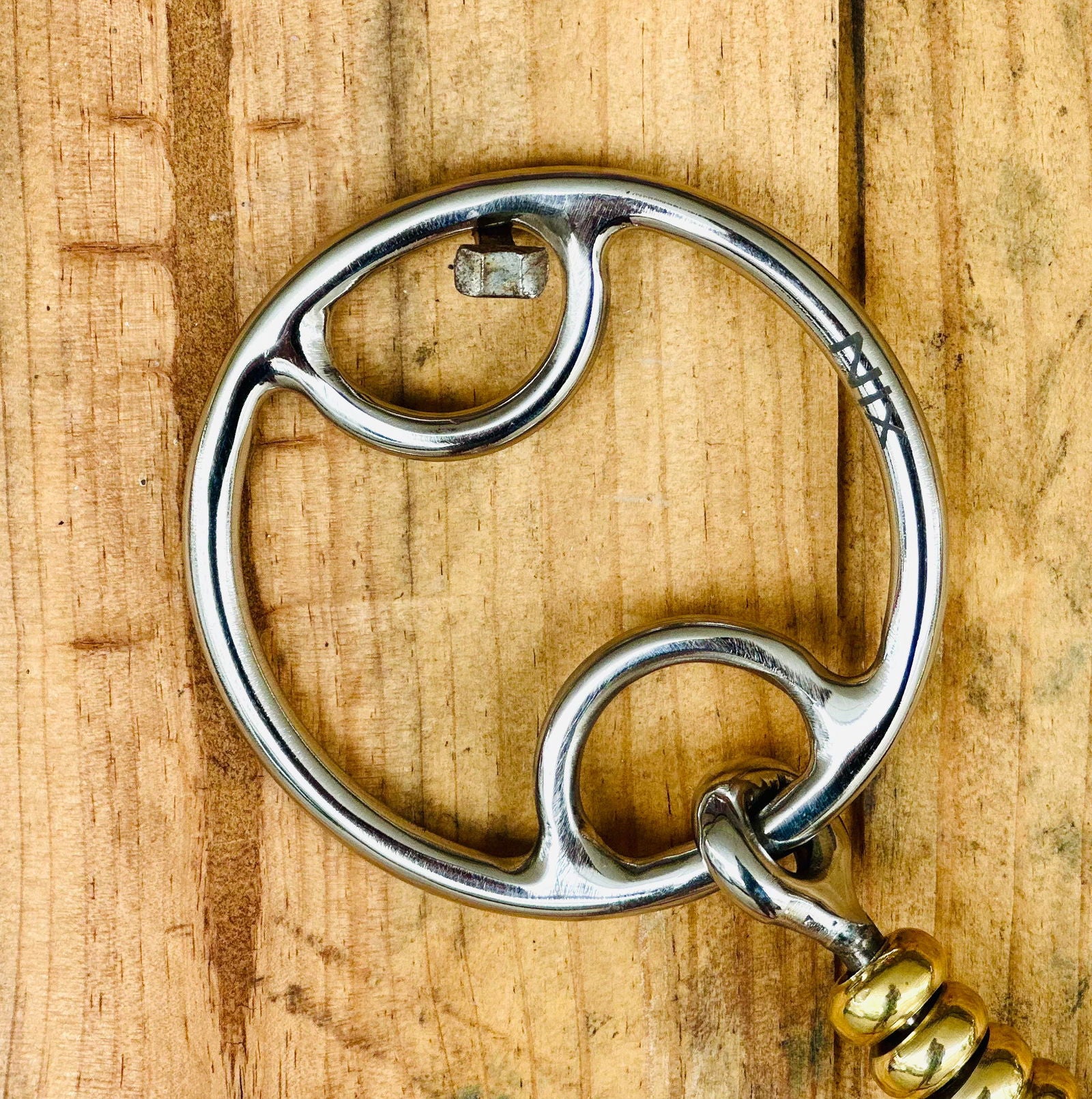 Dustybutts ‘Nix’ Locked Snaffle Bit - Dustybutts Australia