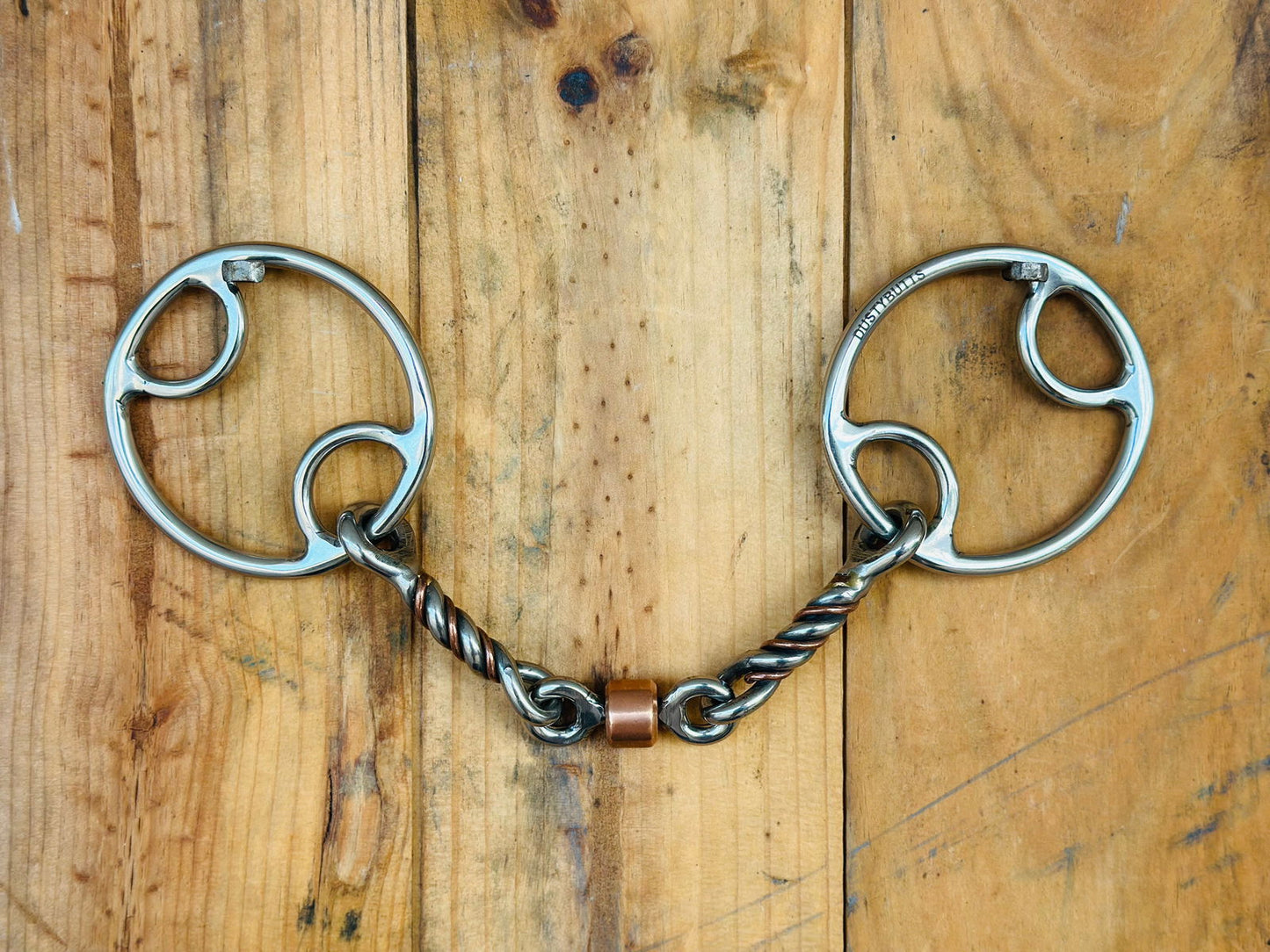 Dustybutts ‘Petey’ Locked Snaffle Bit - Bits - Dustybutts Australia