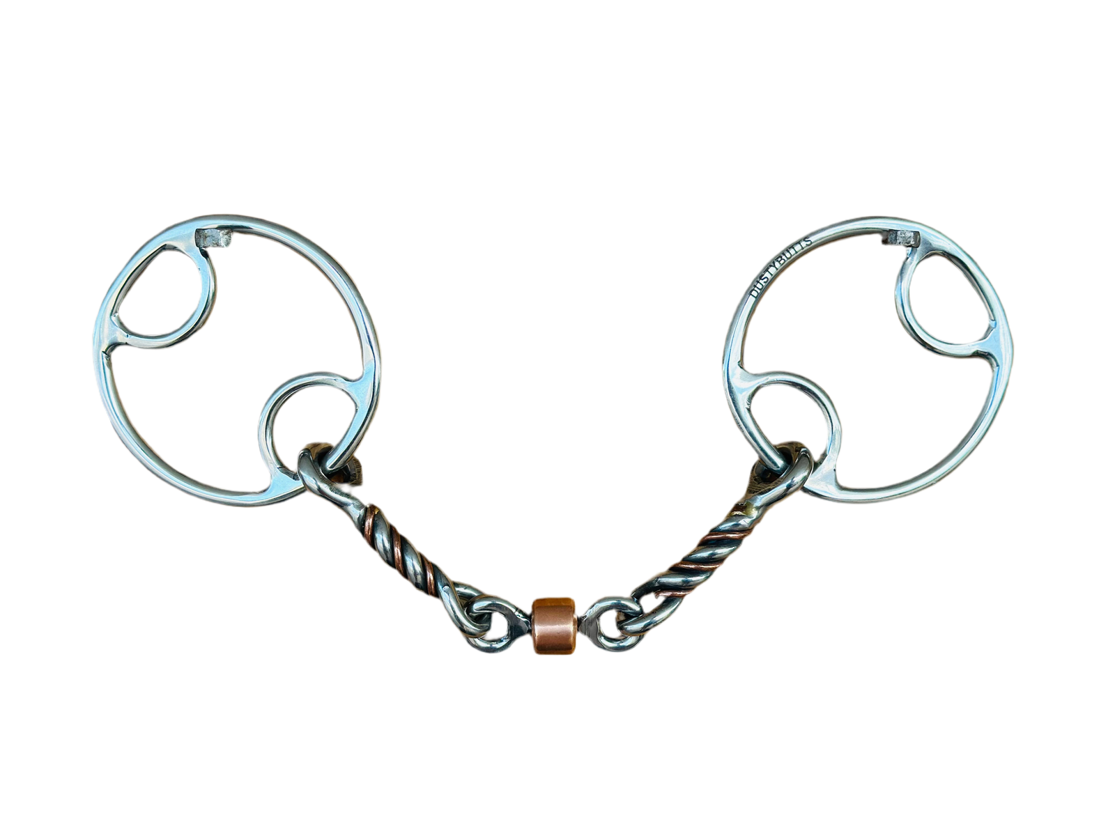 Dustybutts ‘Petey’ Locked Snaffle Bit - Dustybutts Australia