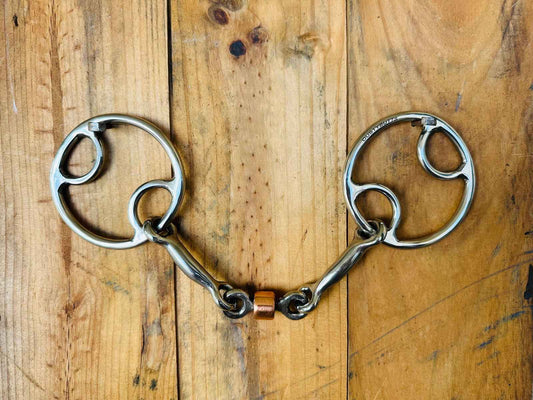Dustybutts ‘Rooster’ Locked Snaffle Bit - Dustybutts Australia