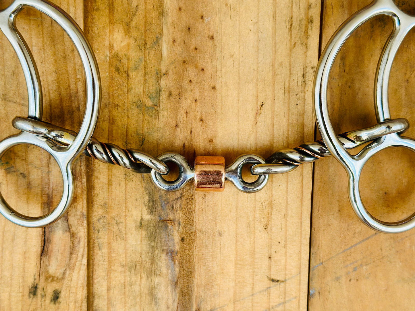 Dustybutts ‘Slyder’ Sliding Gag // Snaffle Bit - Dustybutts Australia