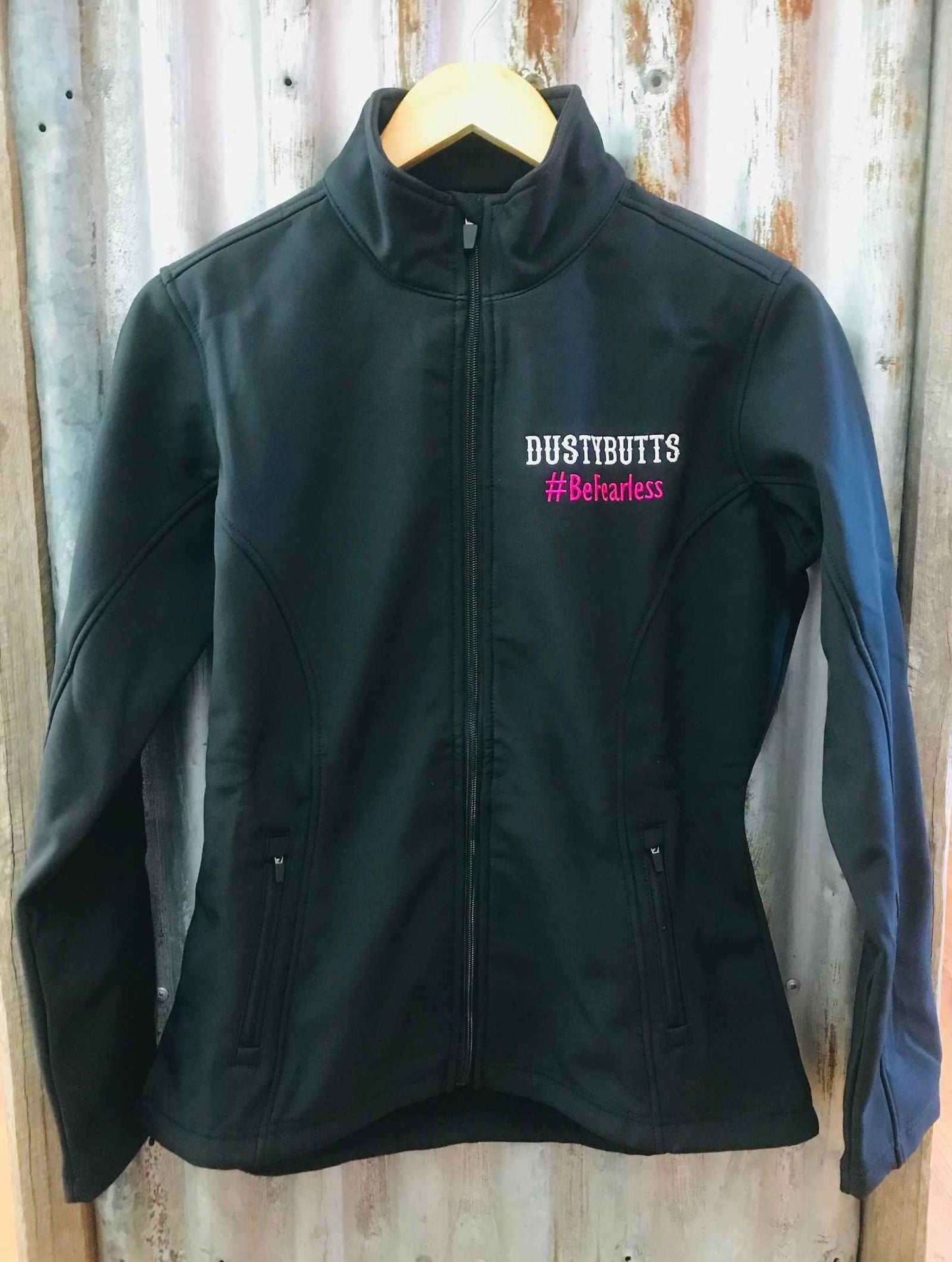 Dustybutts Softshell Jackets // Black - Dustybutts Australia