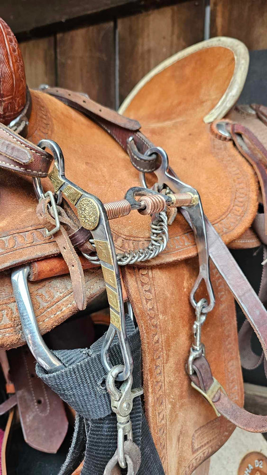 Dustybutts ‘Tanami’ Ported Grazing / Roping Bit - Dustybutts Australia