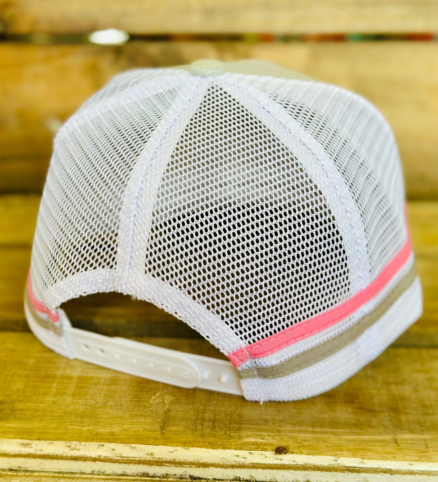 Dustybutts Trucker Cap //  Pink & Grey - Dustybutts Australia