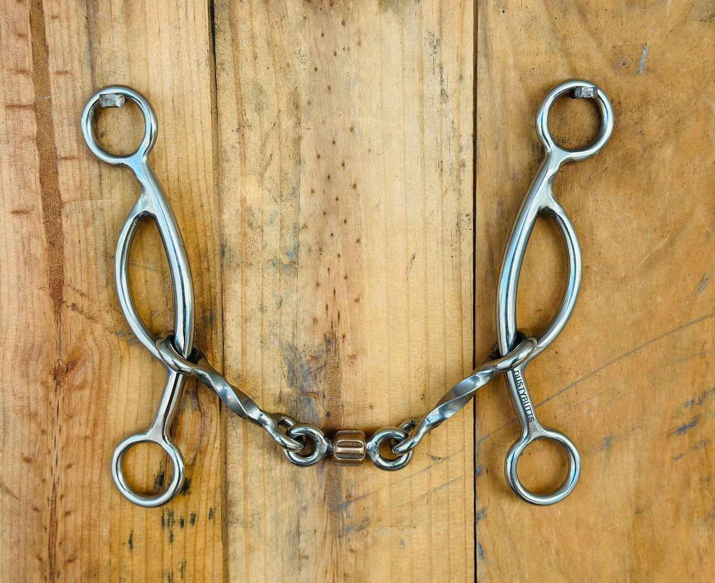 Dustybutts ‘Voodoo’ Square Twisted Sliding Gag Bit - Dustybutts Australia