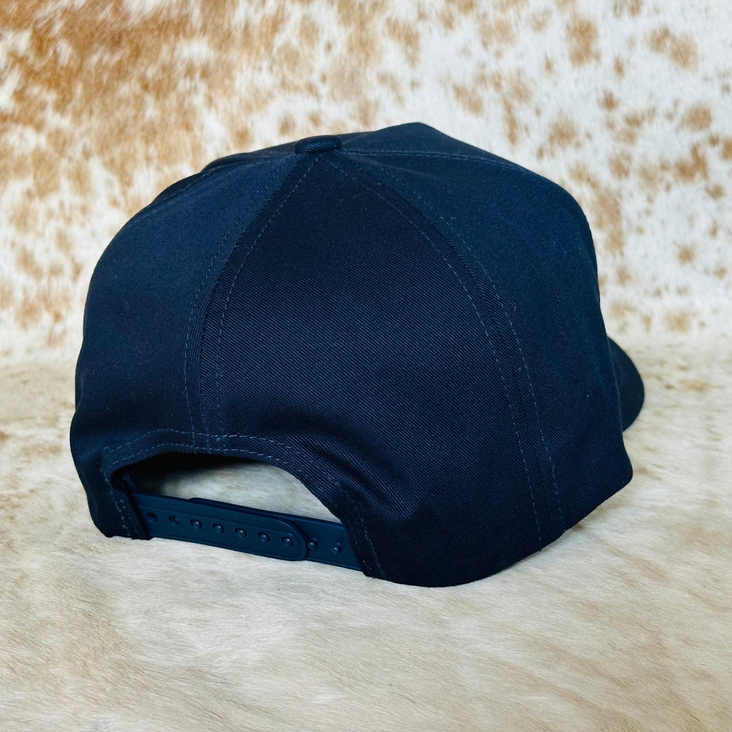 Dustybutts 5 Panel Rope Snapback Cap // Navy