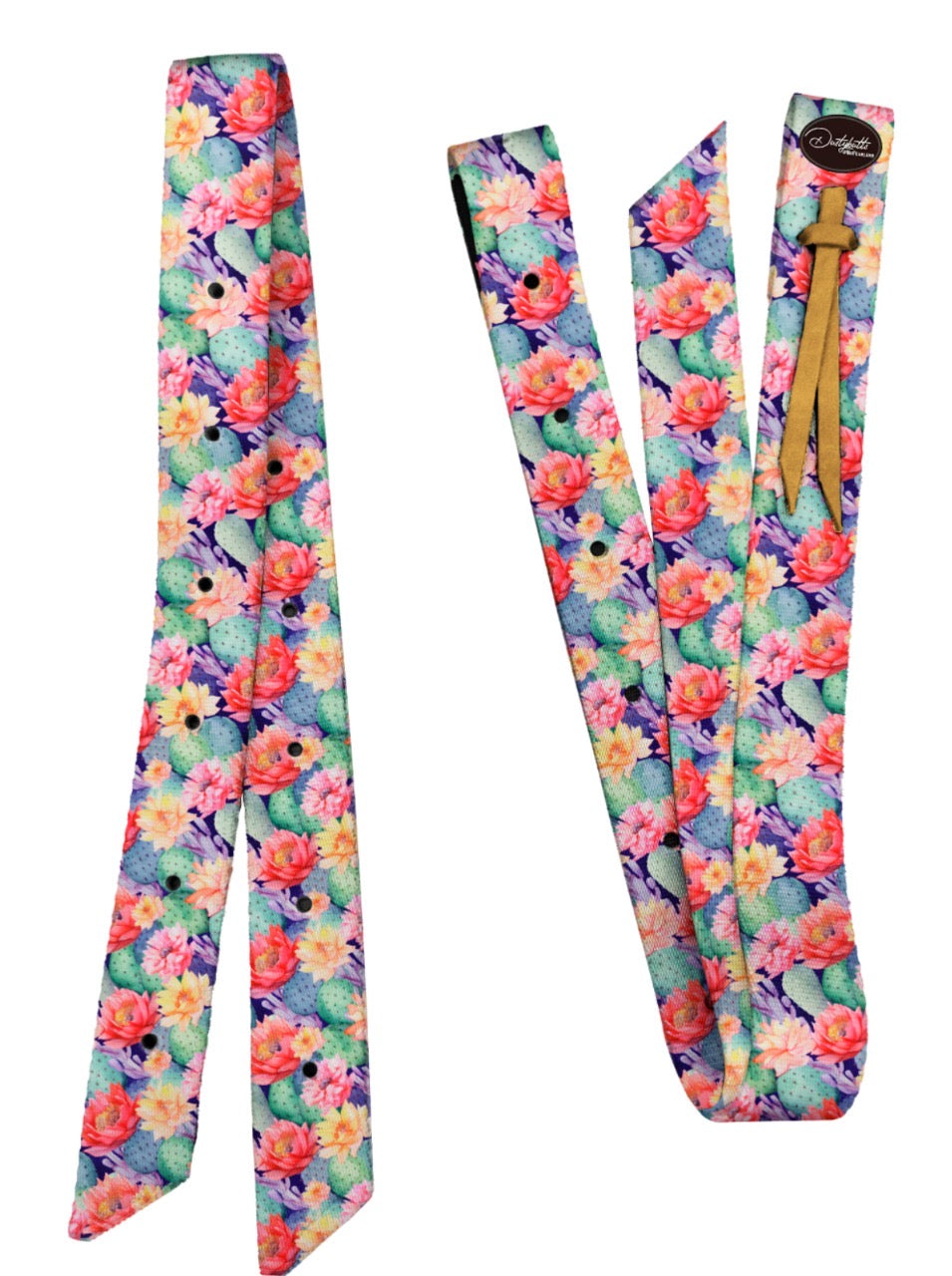 Dustybutts Nylon Tie Strap and Off Billet Set - Cactus Bliss