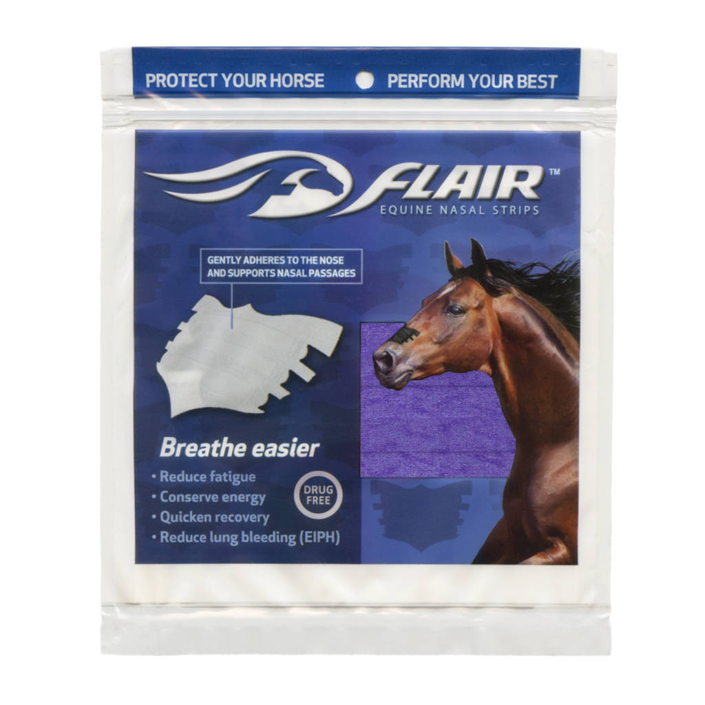 Flair Equine Nasal Strips - Single Purple - Dustybutts Australia