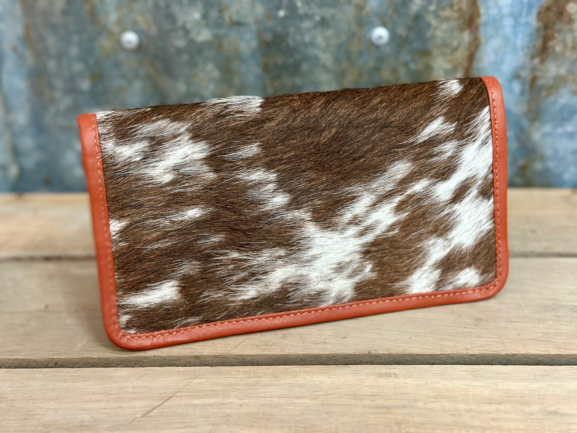 Homer & Hide Cowhide Wallet - Tan - Dustybutts Australia