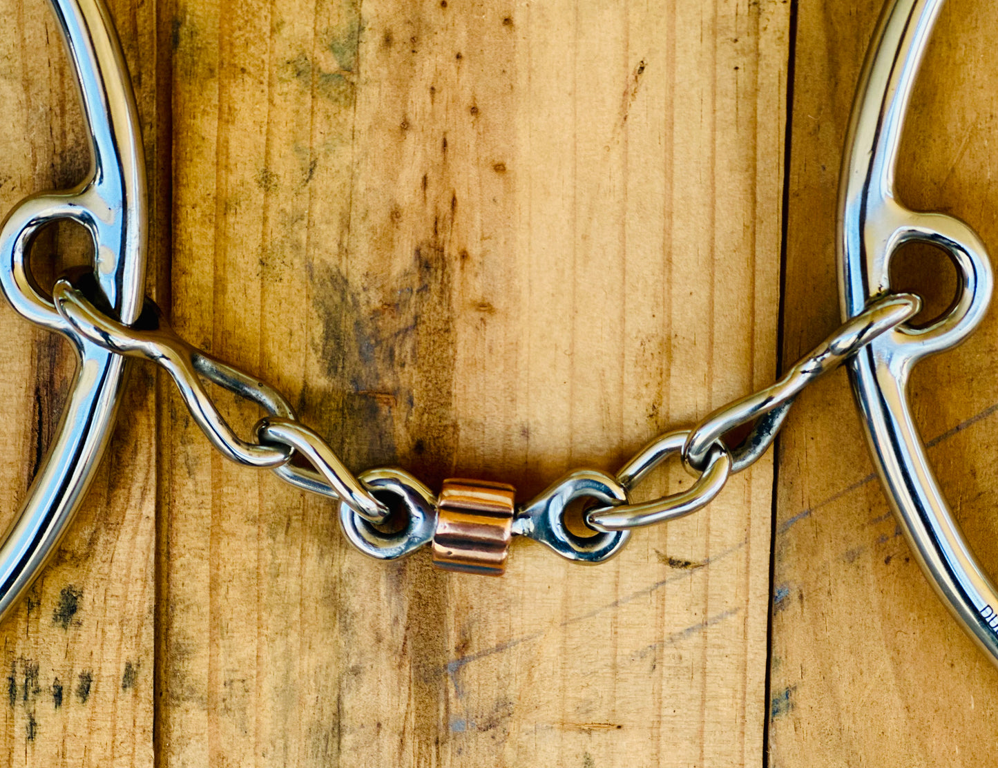 Dustybutts ‘Dakota’ Lifter Bit - Chain Dogbone with Cricket Mouthpiece