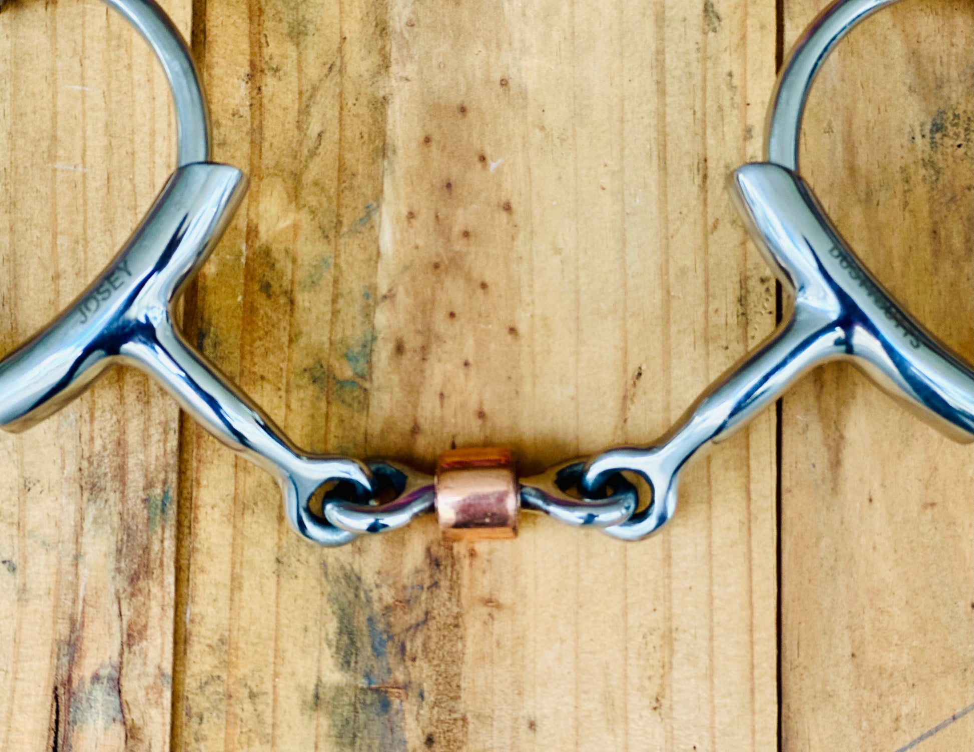 Dustybutts ‘Josey’ Tube Loose Ring Snaffle Bit - Dustybutts Australia