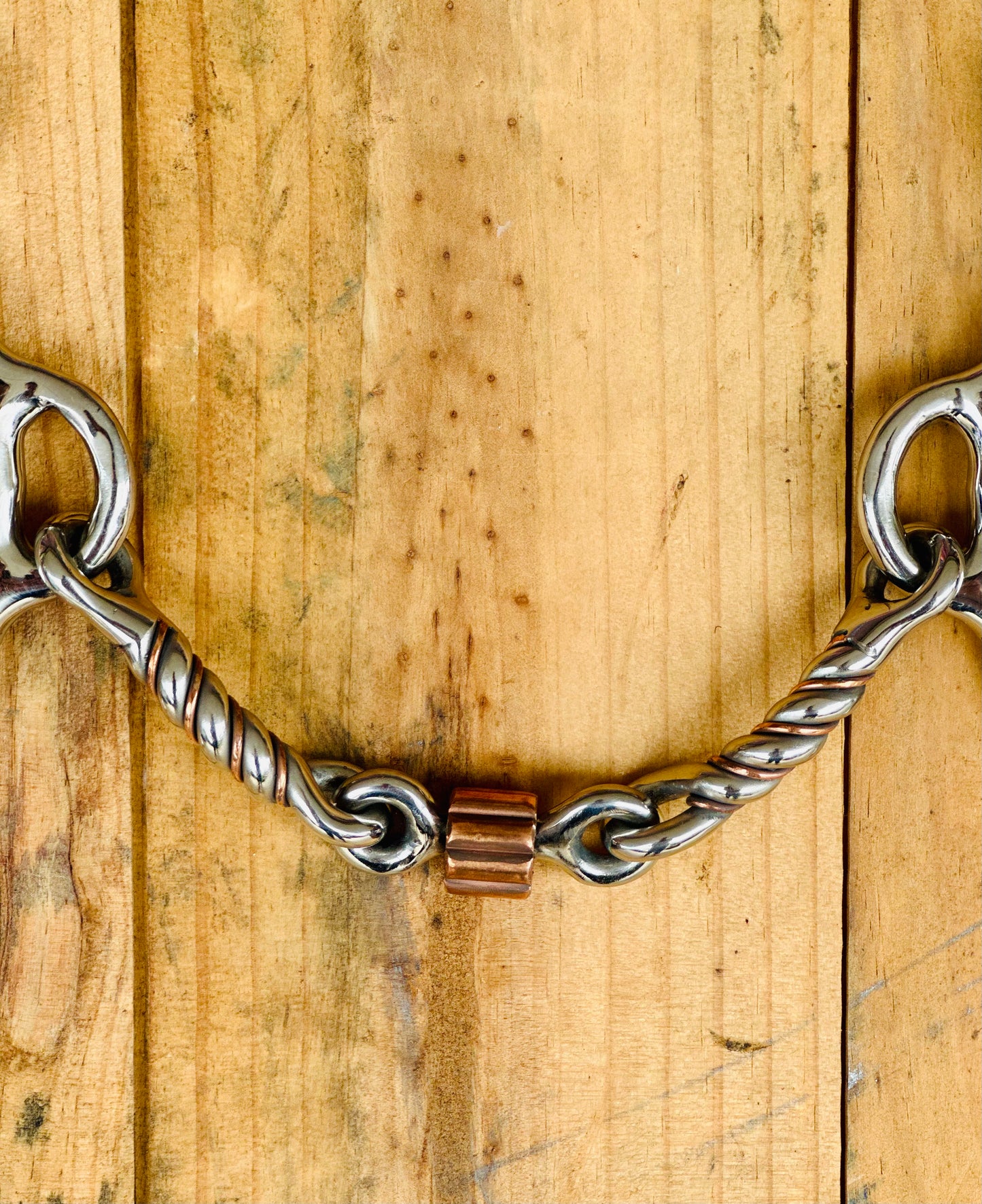 Dustybutts ‘Jet’ Twisted Three Piece Reverse Gag Bit With Cricket - Dustybutts Australia