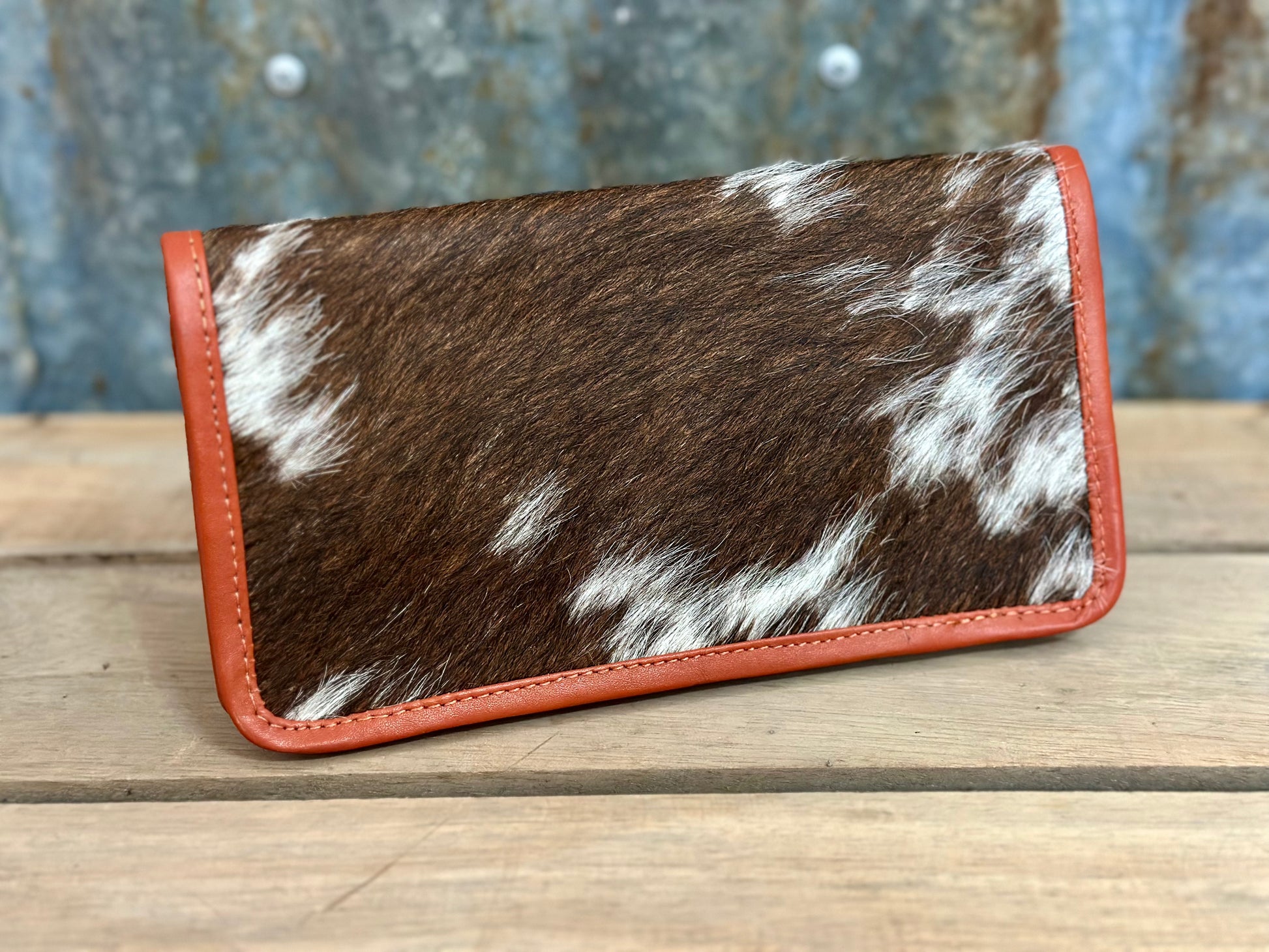 Homer & Hide Cowhide Wallet - Tan - Dustybutts Australia
