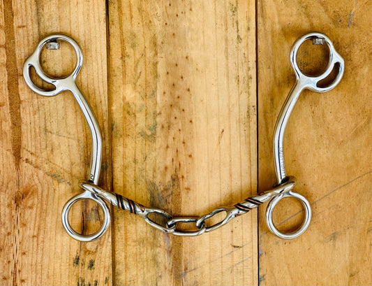 Dustybutts ‘Ivy’ Short Shank Sliding Gag Bit - Dustybutts Australia