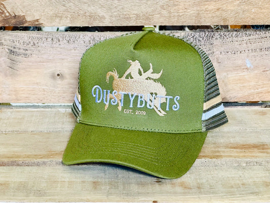 Dustybutts Trucker Cap // Olive - Dustybutts Australia