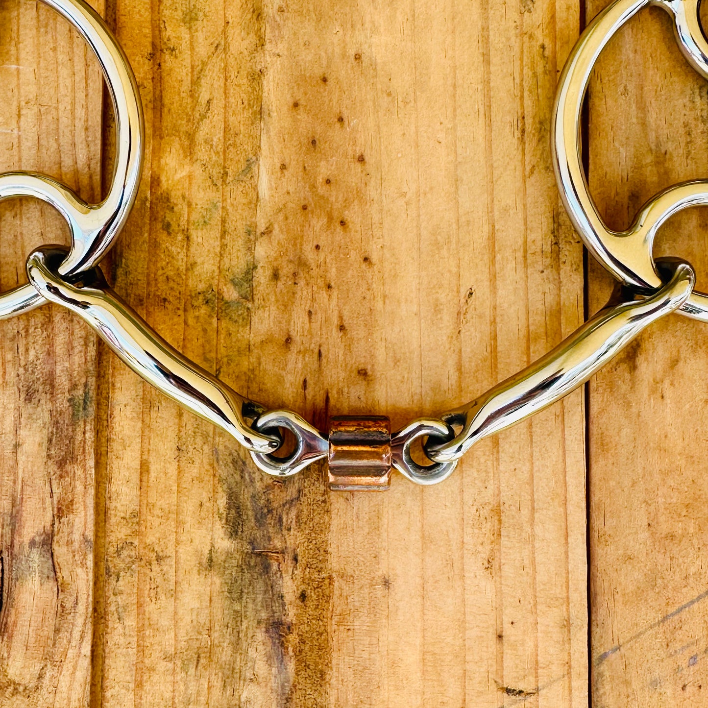 Dustybutts ‘Rooster’ Locked Snaffle Bit