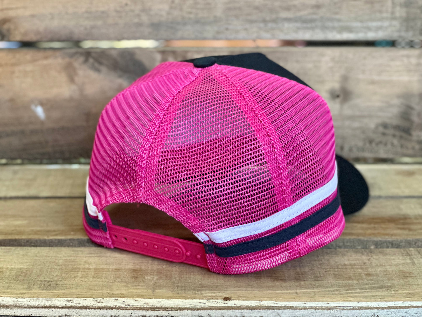 Dustybutts Trucker Cap // Navy & Hot Pink - Dustybutts Australia