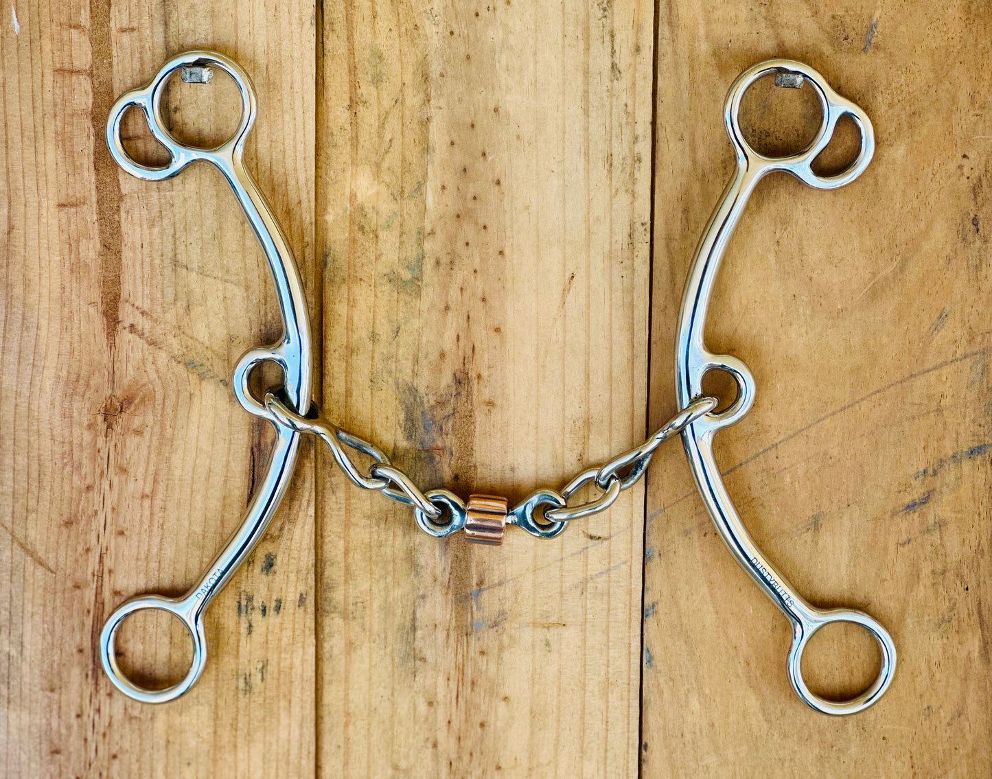 Dustybutts ‘Dakota’ Lifter Bit - Chain Dogbone with Cricket Mouthpiece