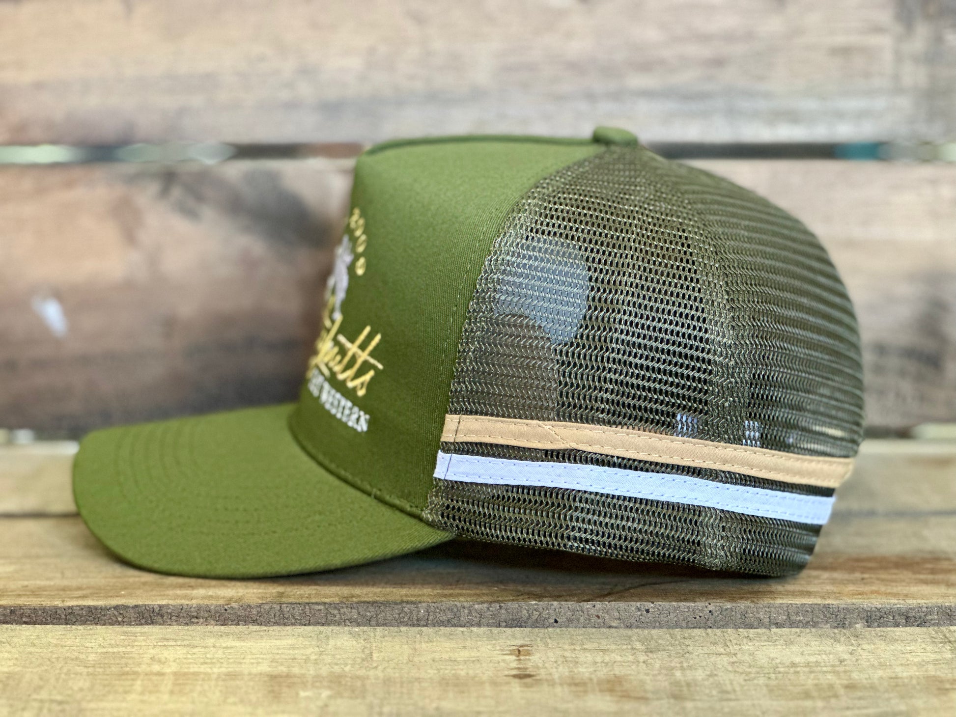 Dustybutts Trucker Cap // Olive - Dustybutts Australia