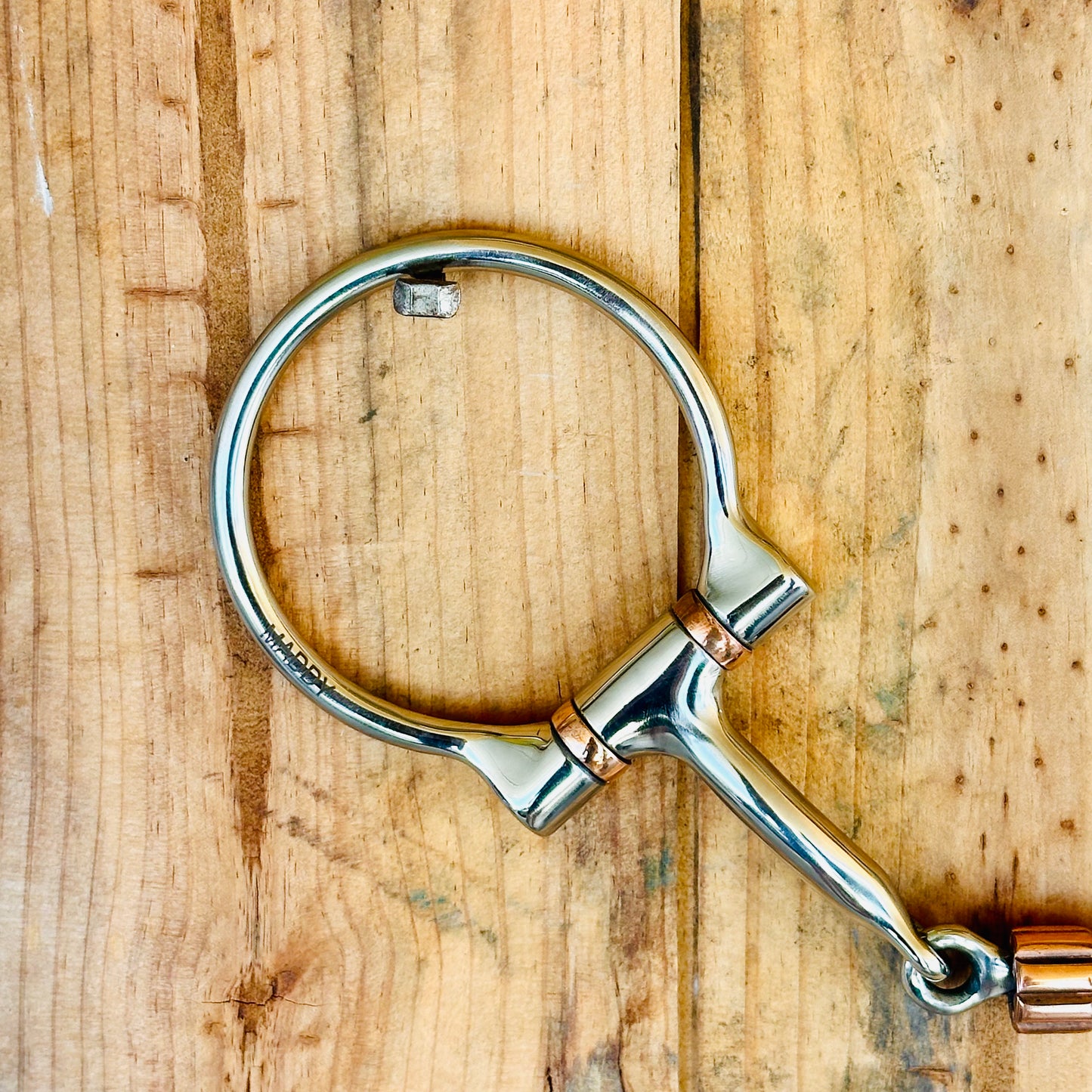 Dustybutts D-Ring ‘Maddy’ Snaffle Bit
