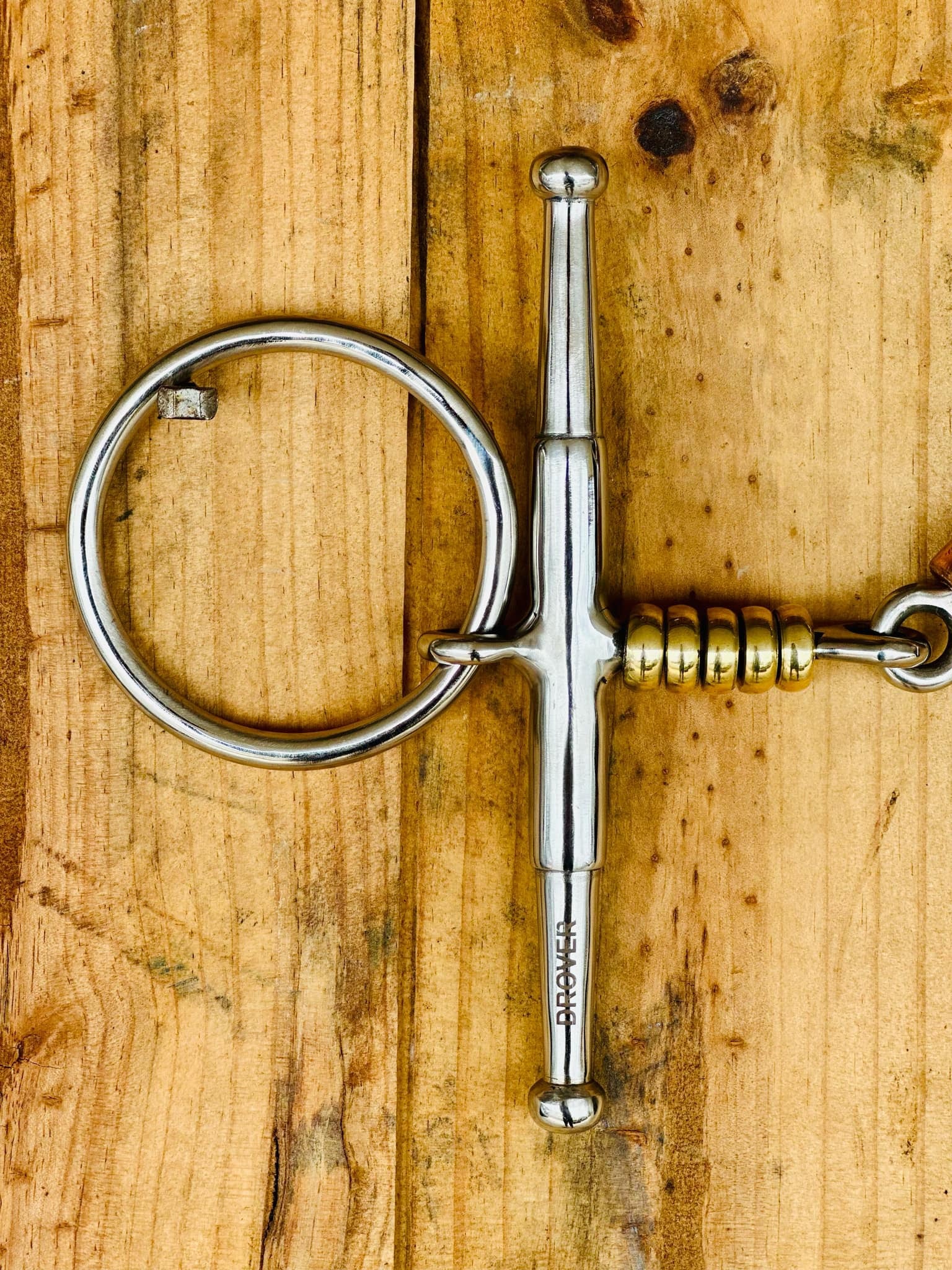 Dustybutts ‘Drover’ Fulmer Loose Ring Snaffle Bit - Dustybutts Australia