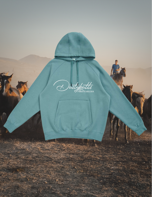 Dustybutts Unisex Oversized Hoodie // Slate Green - Dustybutts Australia