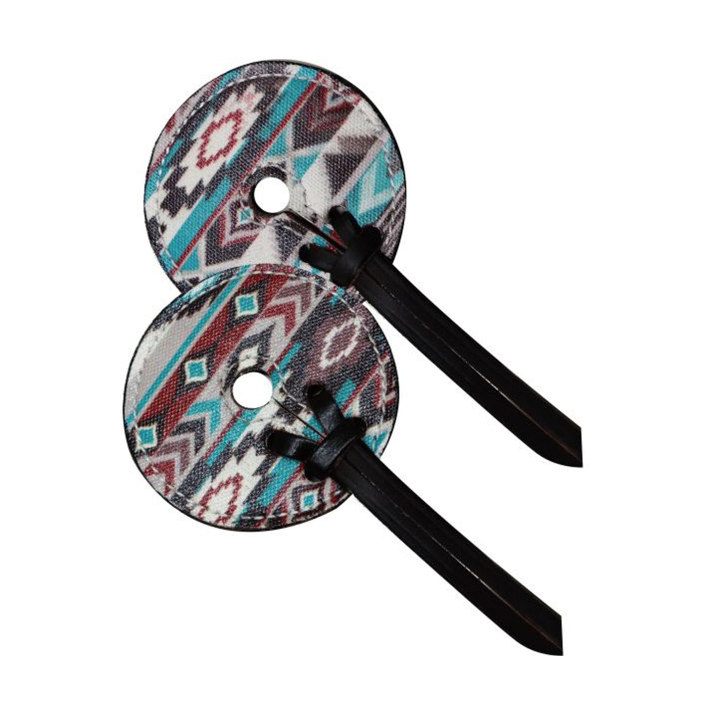 Leather Bit Guards // Navajo Print
