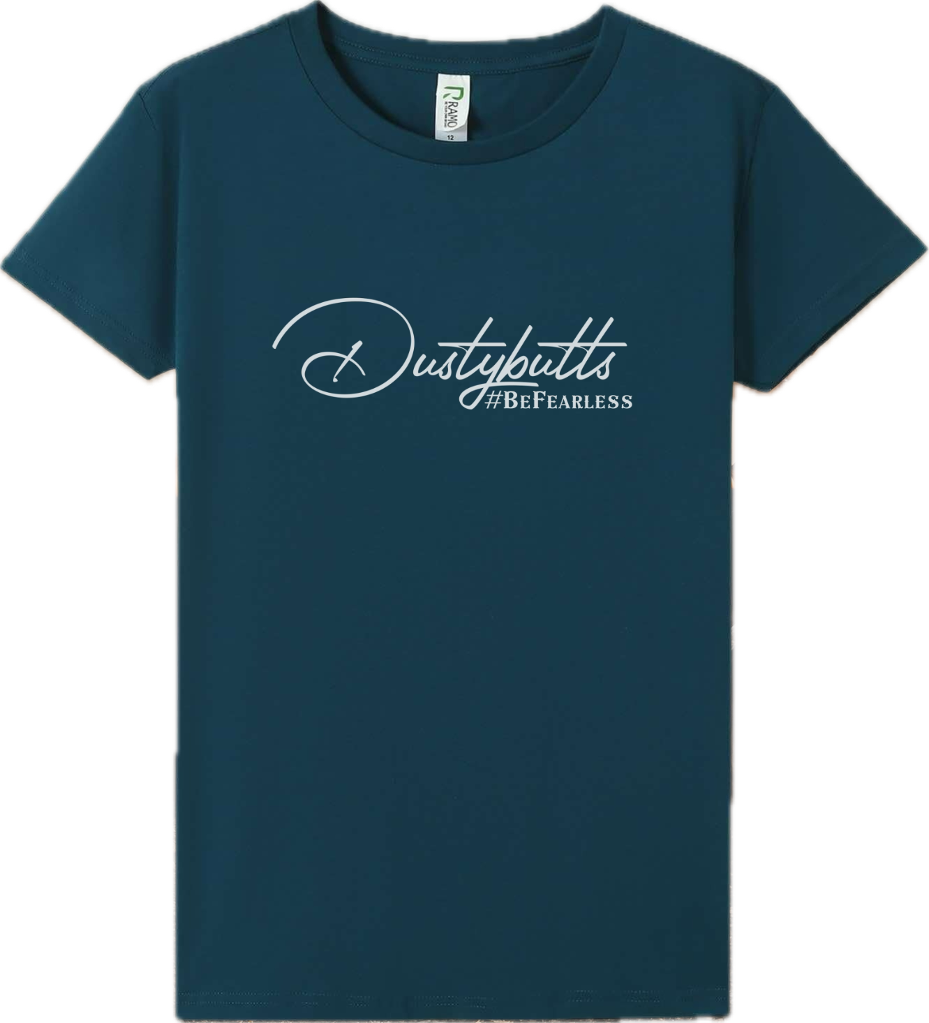 Dustybutts Fresh Teal 100% Cotton Tee - Dustybutts Australia