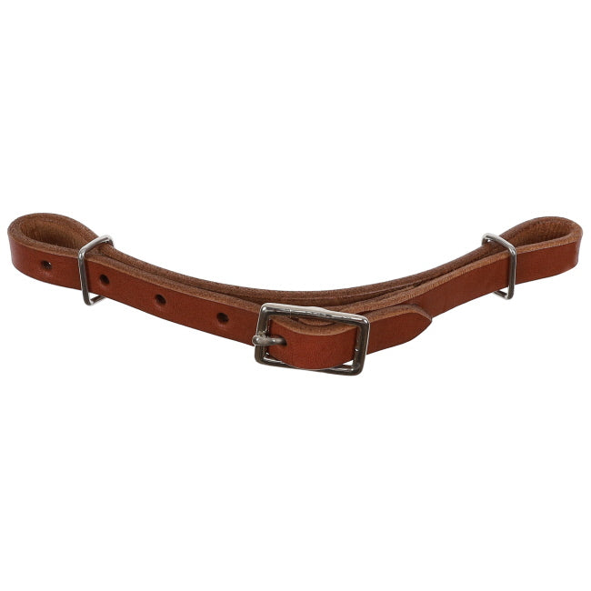 Oiled Leather Curb Strap // Medium Oil