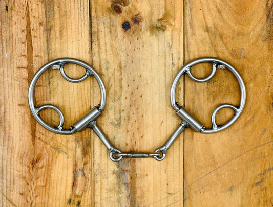 L&W Bits // Locked Snaffle Bit #136 - Dustybutts Australia